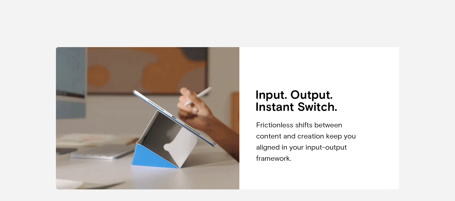Moft Dynamic Folio Input Output Instant Switch