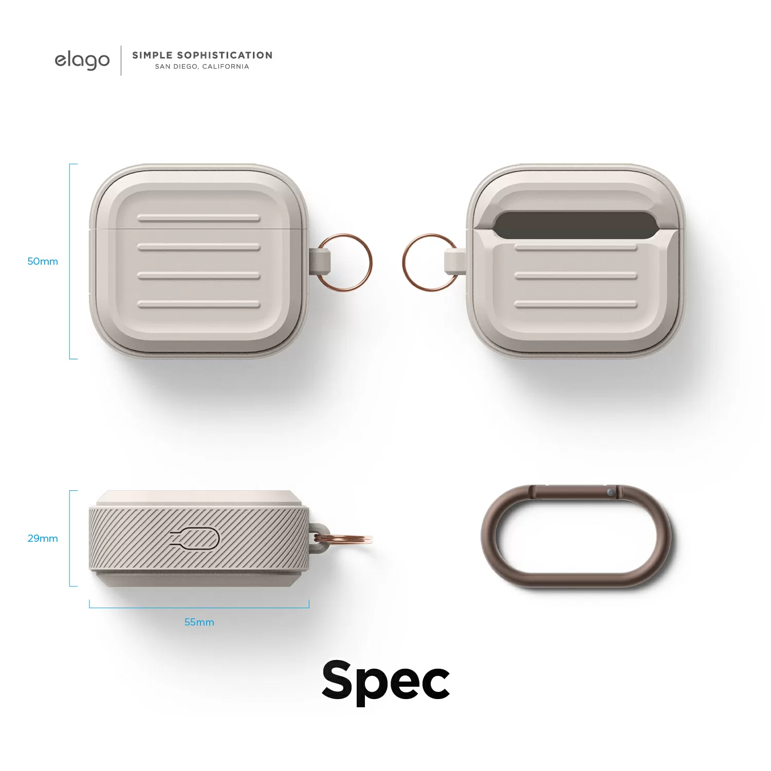 Elago AirPods Pro Armor Case Specs